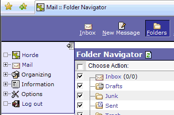 Horde - Folder Navigator